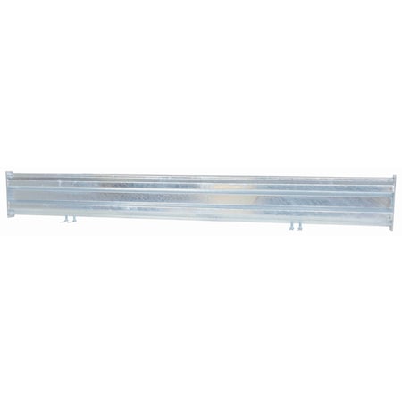 Vestil Bolt-On Style Guard Rail 7 Ft Galvanized GR-F2R-BO-7-HDG